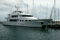 a hemingway contestant's yacht 