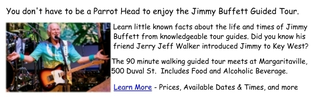 jimmy buffett guided tour key west